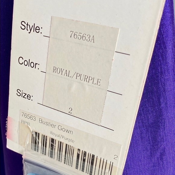 MacDuggal Purple Prom Dress HOST PICK - Picture 2 of 4